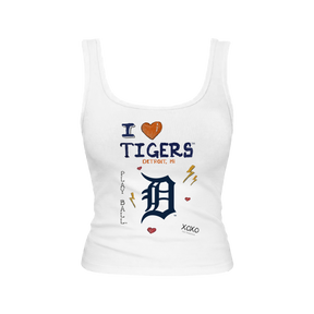 Detroit Tigers I Heart Tigers Emmy Tank