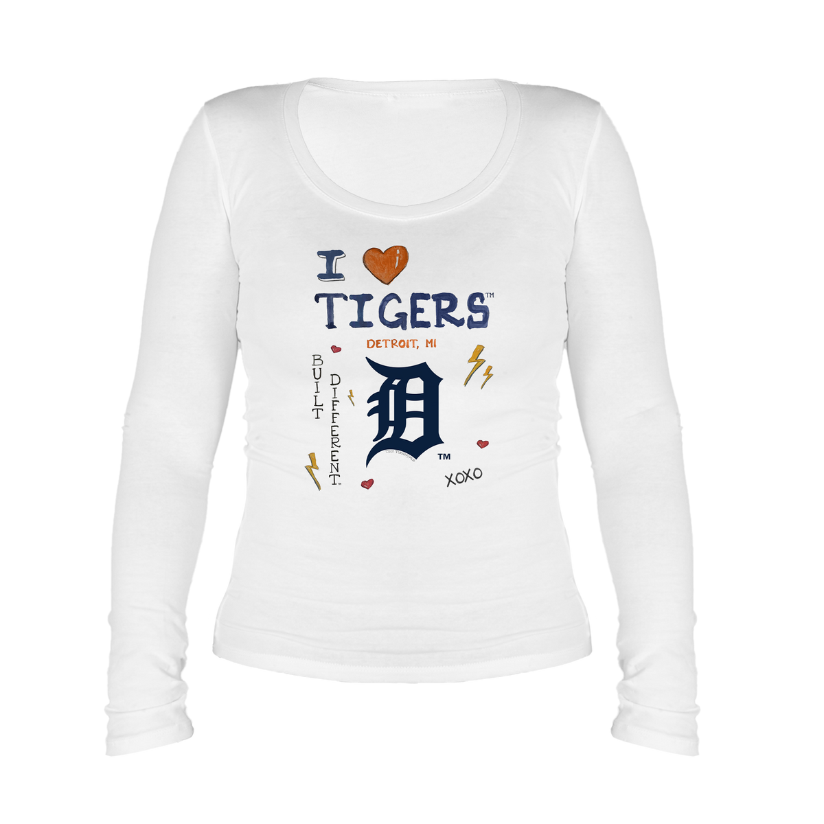 I Heart Tigers Women's Legend Long Sleeve