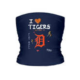 I Heart Tigers Tube Top - Tiny Turnip