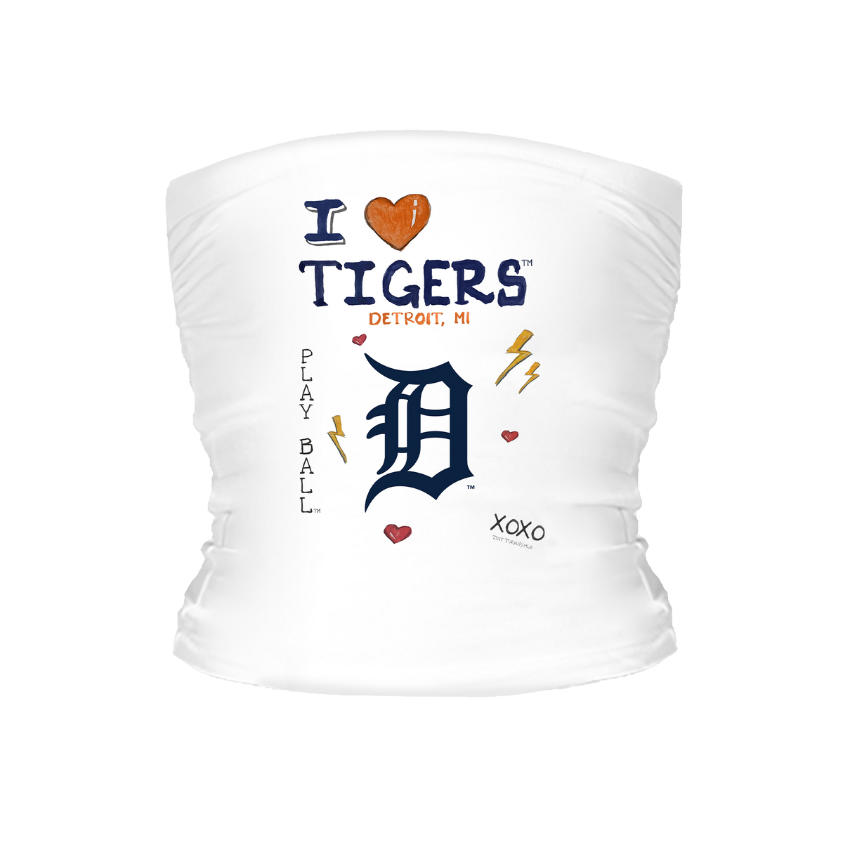 I Heart Tigers Tube Top - Tiny Turnip