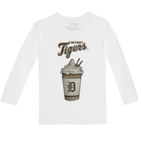 Detroit Tigers Latte Long-Sleeve Tee Shirt