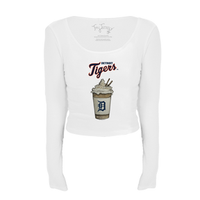 Detroit Tigers Latte Women's Lucy Long Sleeve