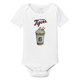 Detroit Tigers Latte Short Sleeve Snapper