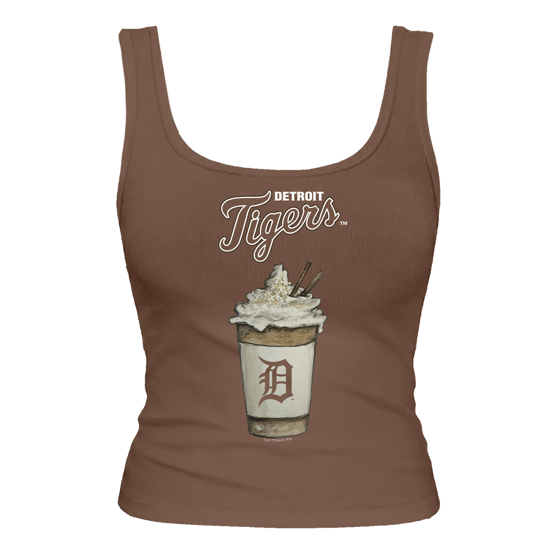 Detroit Tigers Latte Emmy Tank