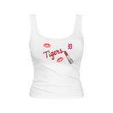 Detroit Tigers Lipstick Emmy Tank