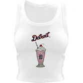 Detroit Tigers Milkshake Crop Tank