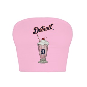 Detroit Tigers Milkshake Crop Tube Top
