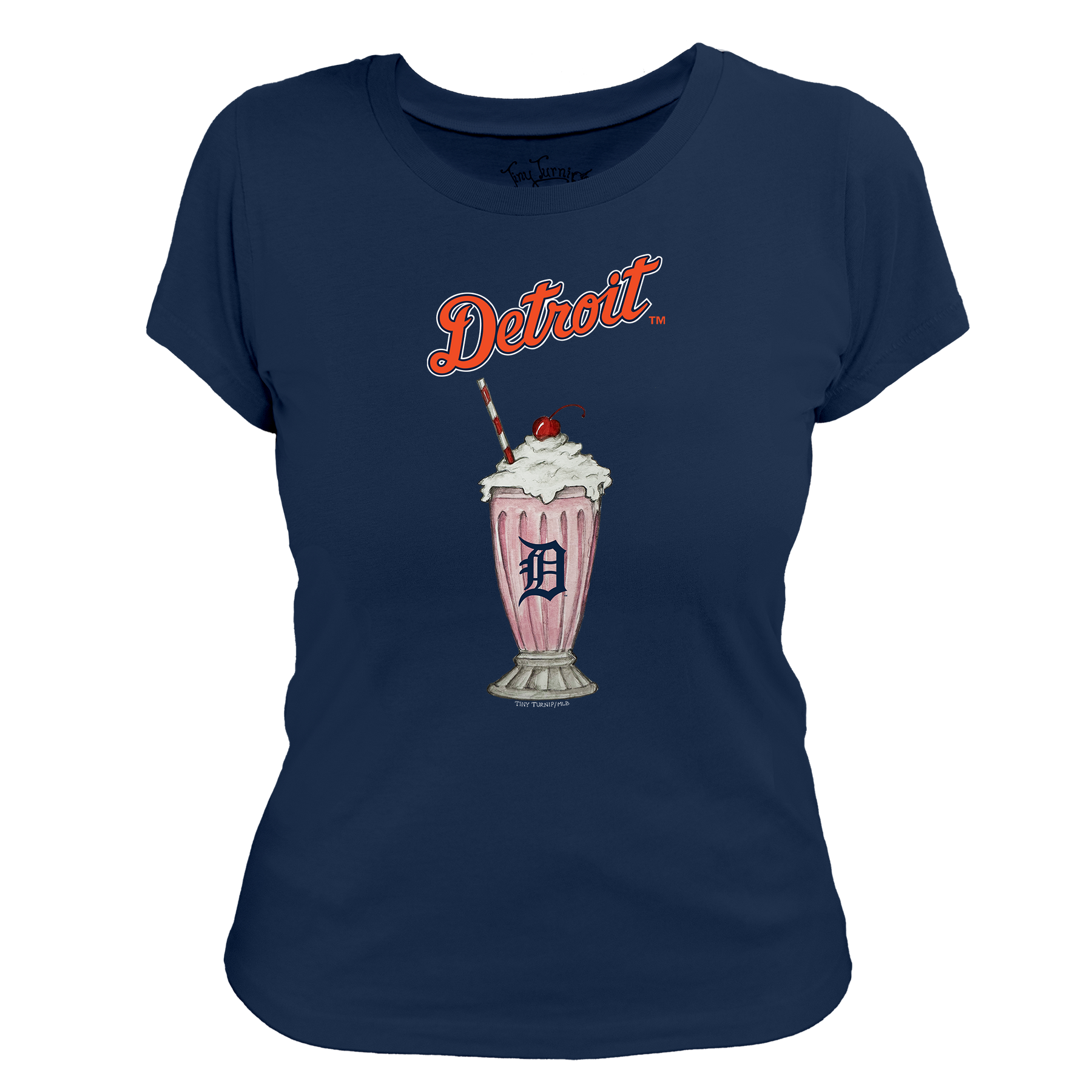 Detroit Tigers Milkshake Women's Tee Shirt
