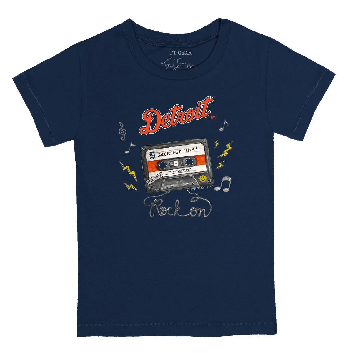 Detroit Tigers Mixtape Kid's Tee Shirt