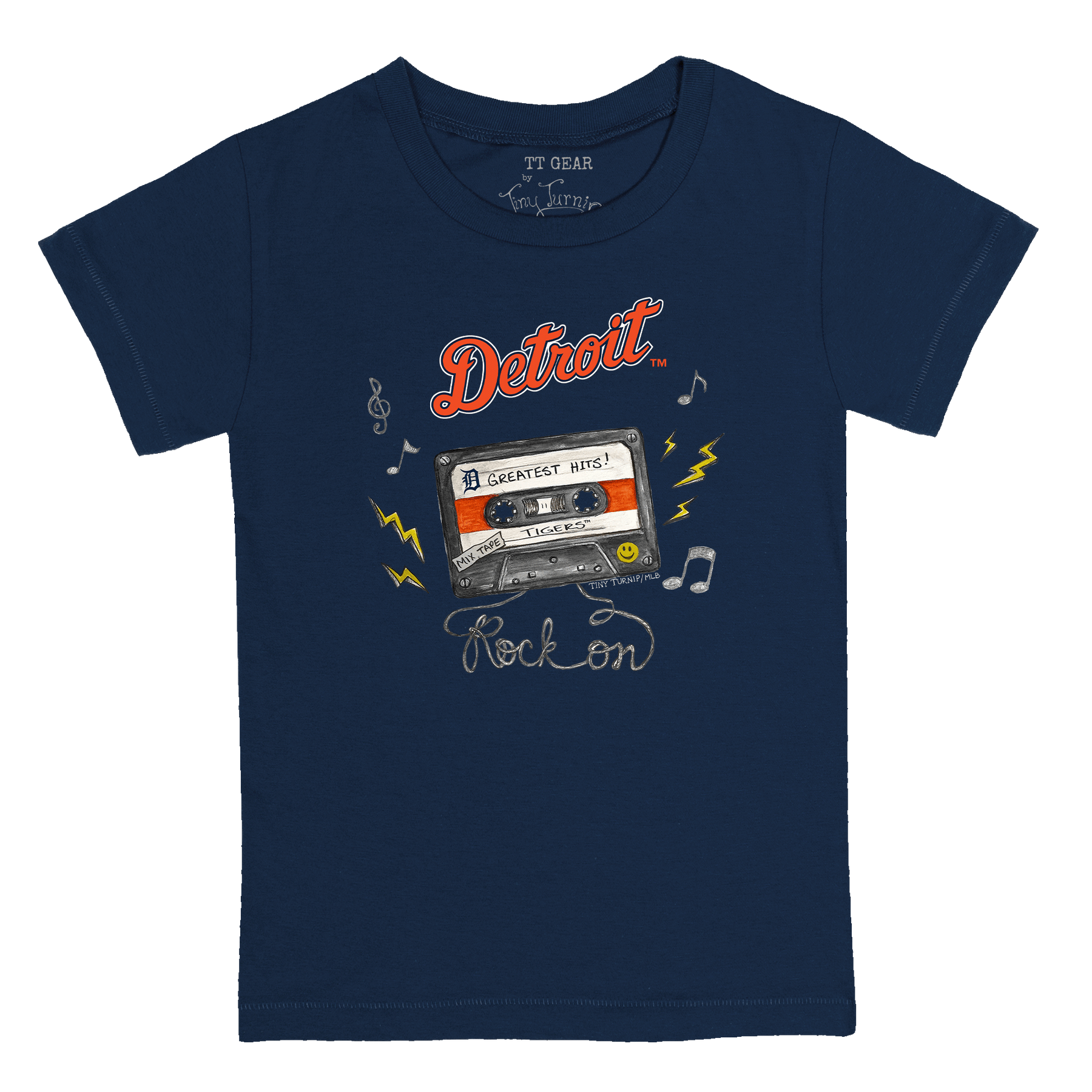 Detroit Tigers Mixtape Kid's Tee Shirt