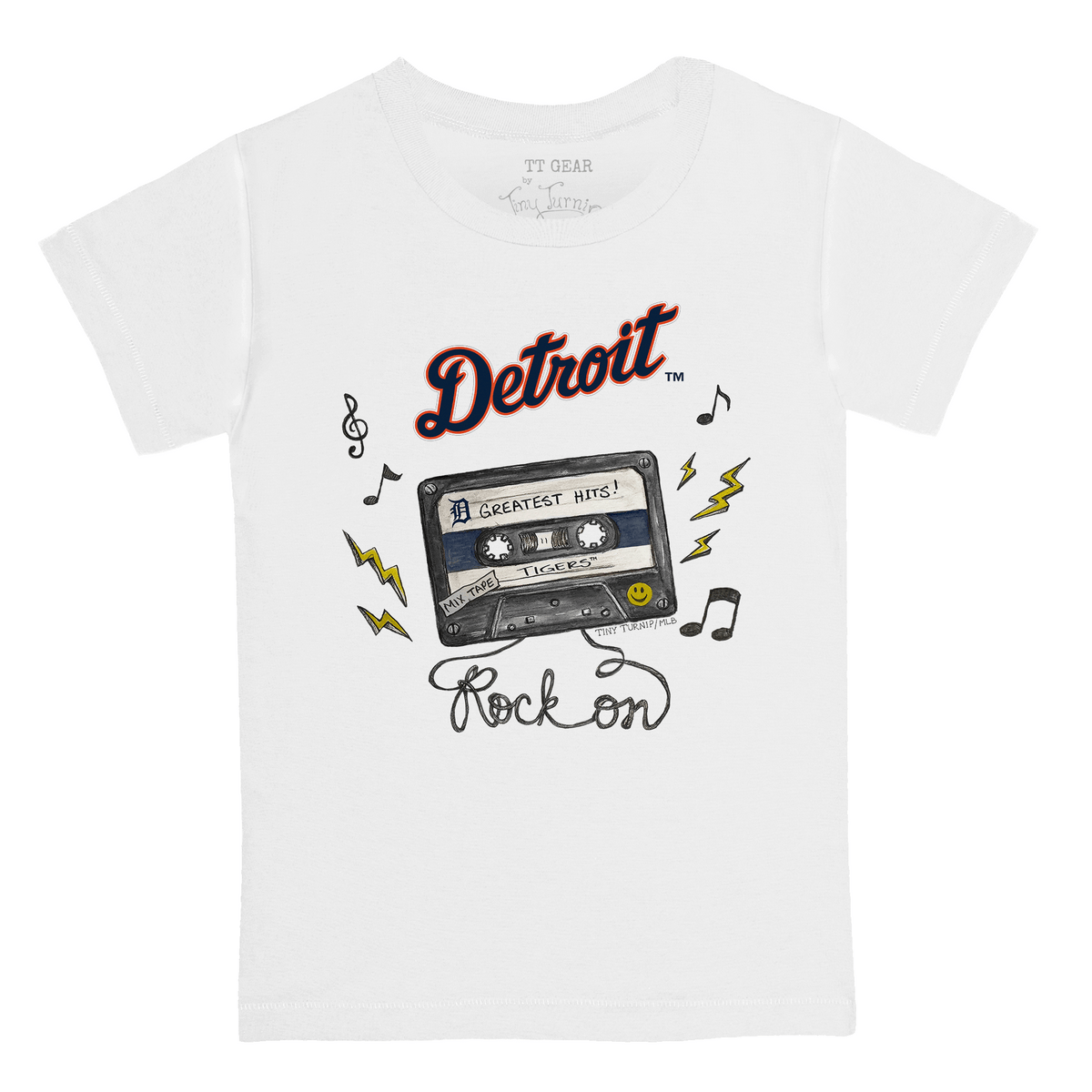 Detroit Tigers Mixtape Kid's Tee Shirt