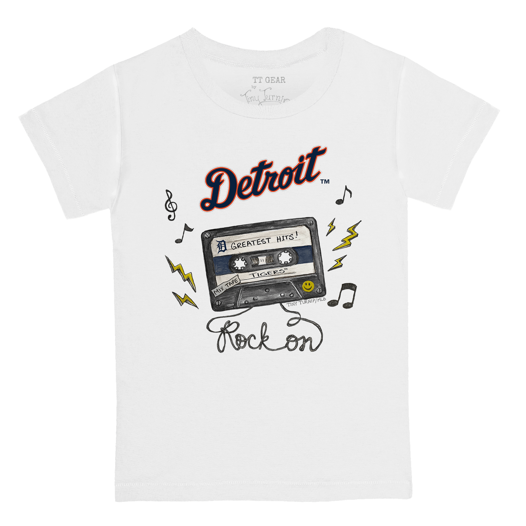 Detroit Tigers Mixtape Kid's Tee Shirt