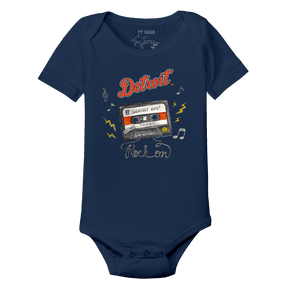 Detroit Tigers Mixtape Short Sleeve Snapper