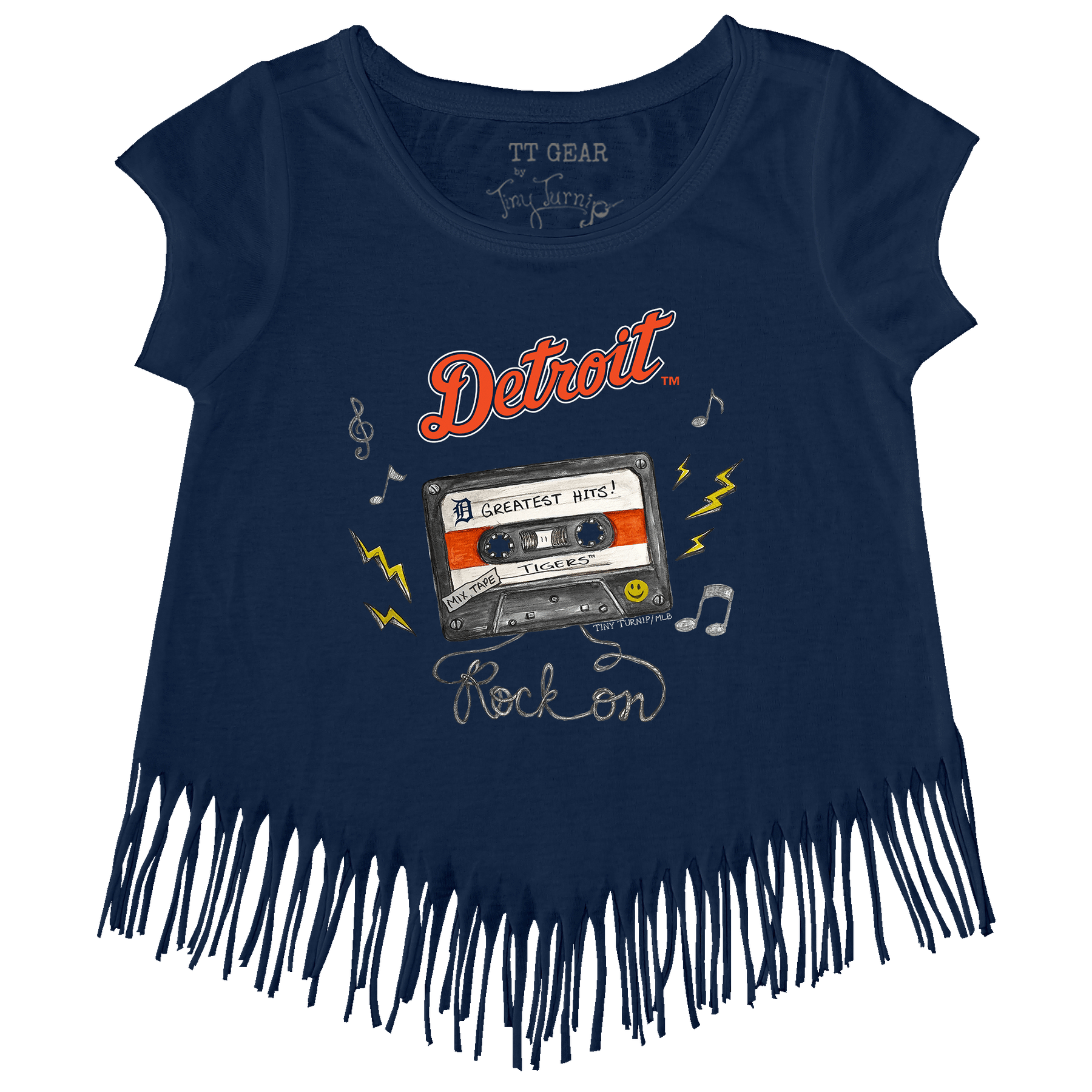 Detroit Tigers Mixtape Fringe Tee