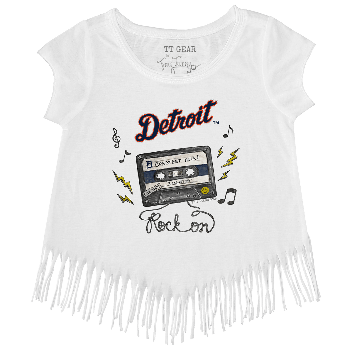 Detroit Tigers Mixtape Fringe Tee