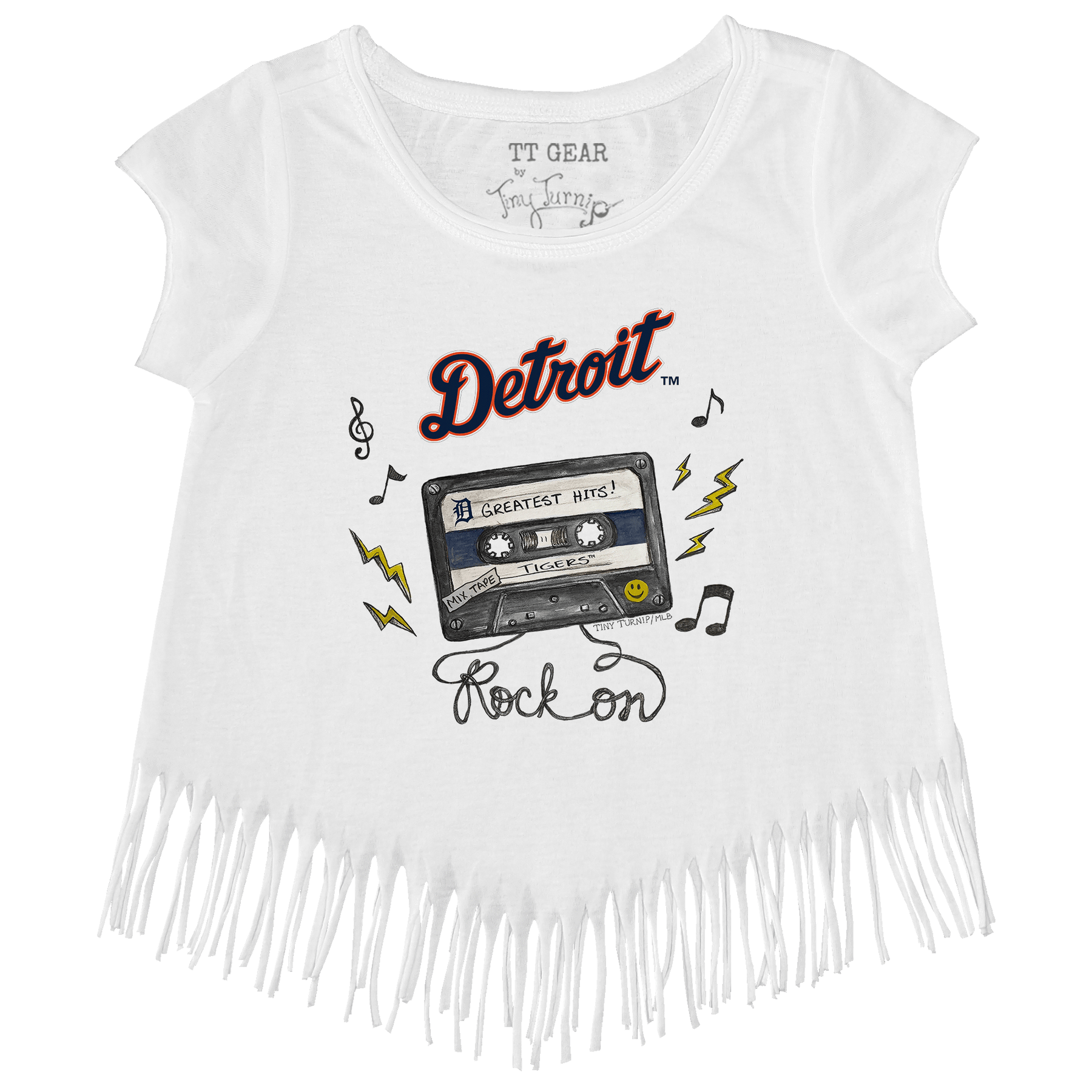 Detroit Tigers Mixtape Fringe Tee