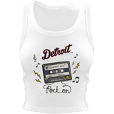 Detroit Tigers Mixtape Crop Tank