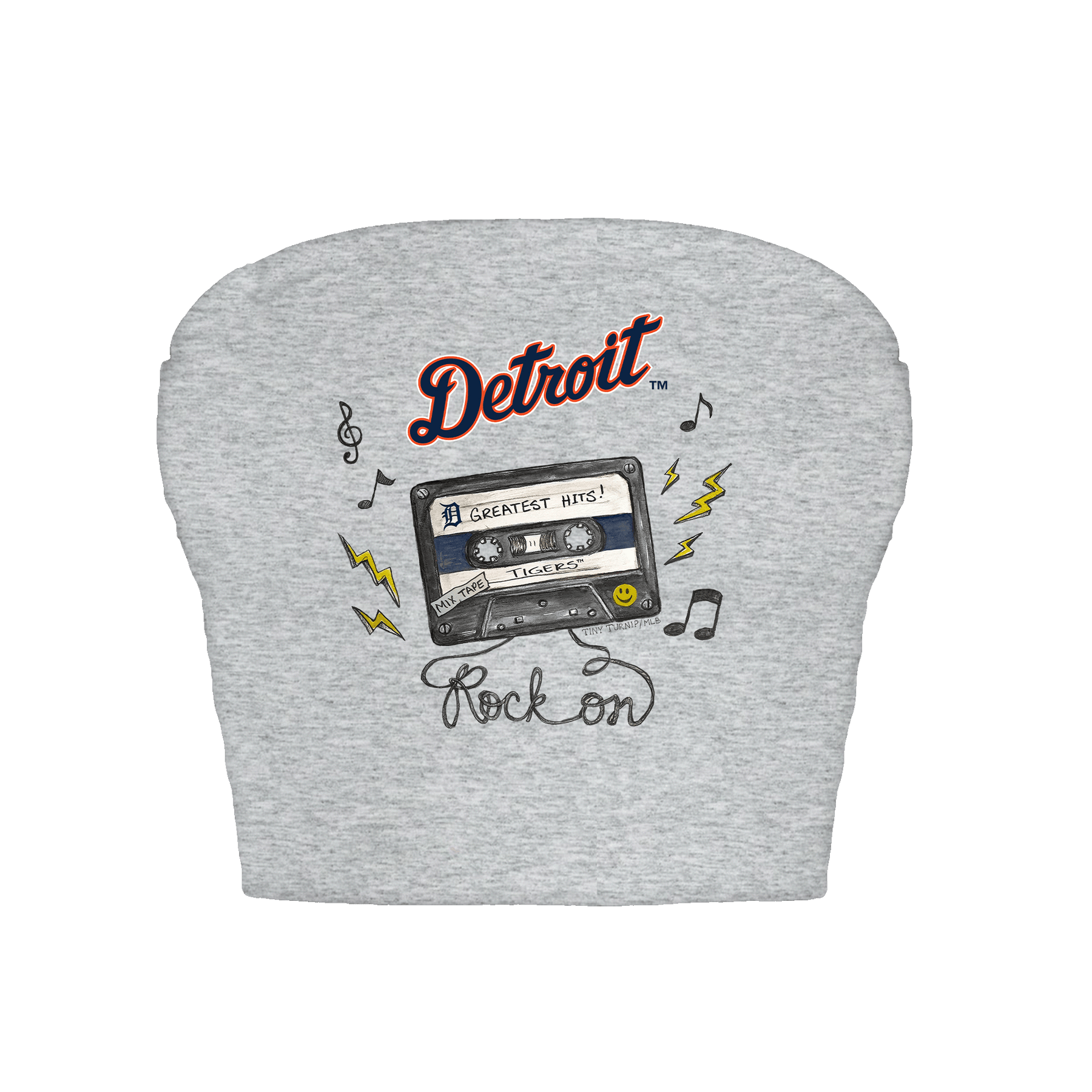 Detroit Tigers Mixtape Crop Tube Top