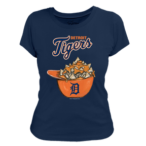 Detroit Tigers Nacho Helmet Tee Shirt