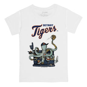 Detroit Tigers Octopus Tee Shirt
