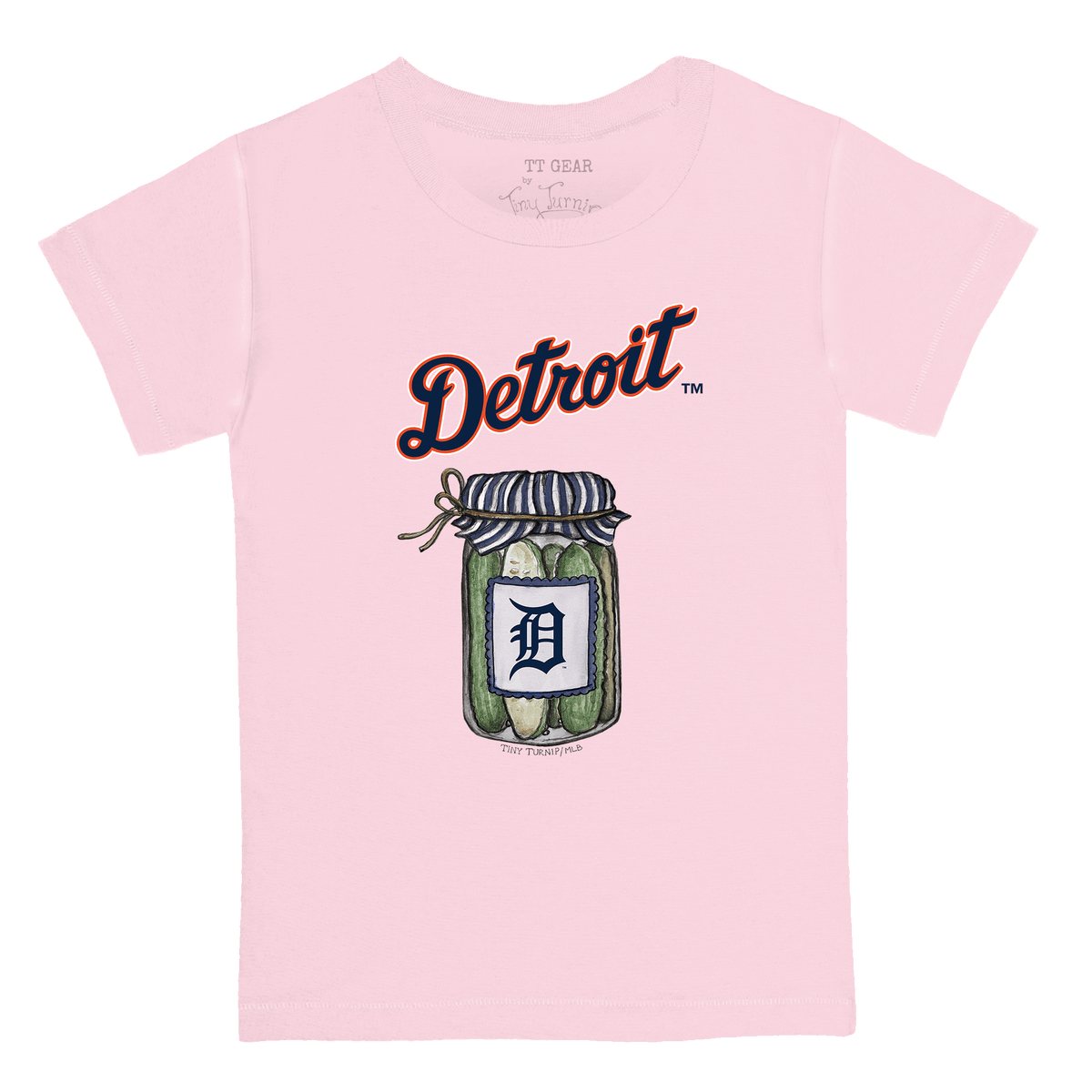 Detroit Tigers Pickle Jar Kid's Tee Shirt