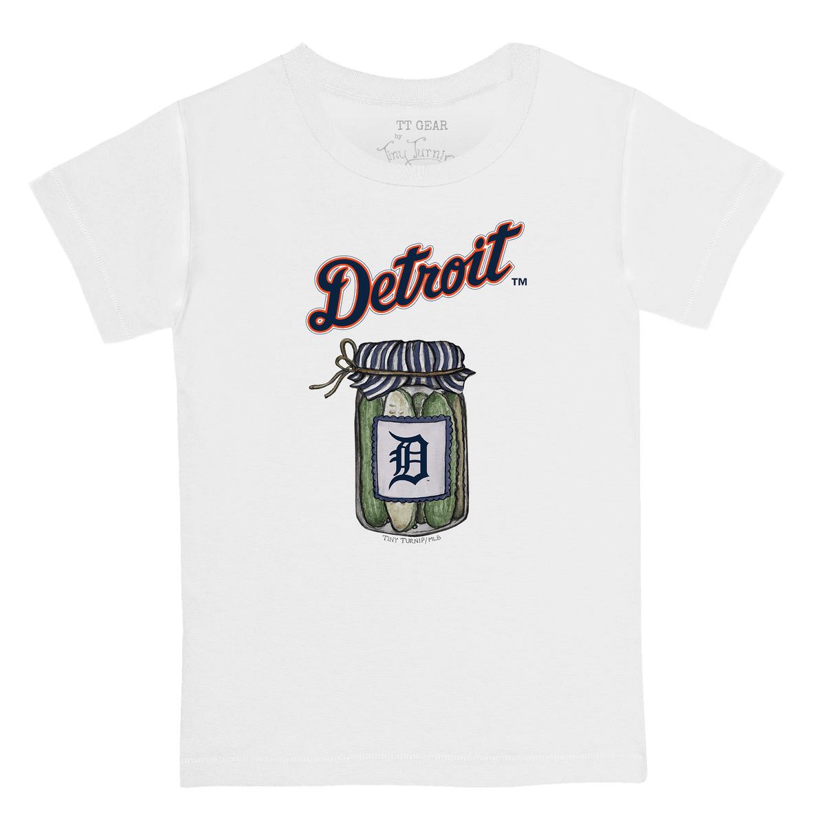 Detroit Tigers Pickle Jar Kid's Tee Shirt