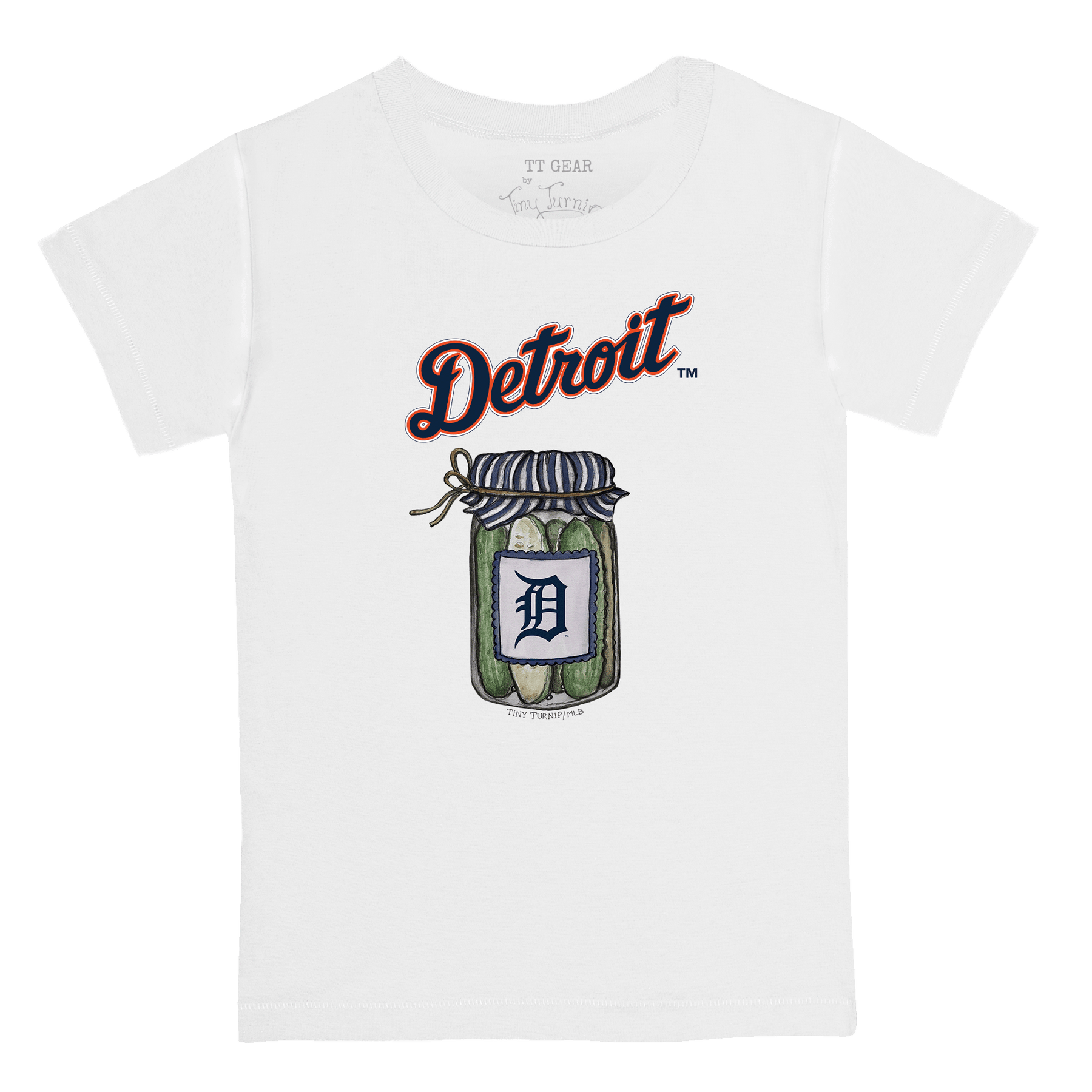 Detroit Tigers Pickle Jar Kid's Tee Shirt