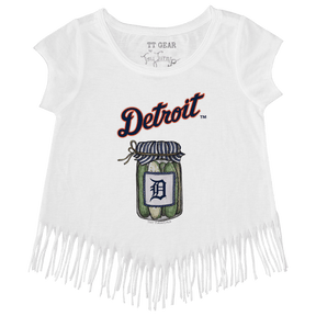 Detroit Tigers Pickle Jar Fringe Tee
