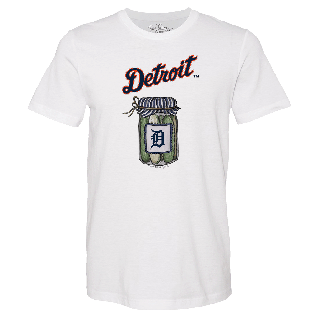 Detroit Tigers Pickle Jar Unisex Tee Shirt