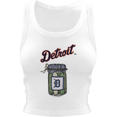 Detroit Tigers Pickle Jar Crop Tank