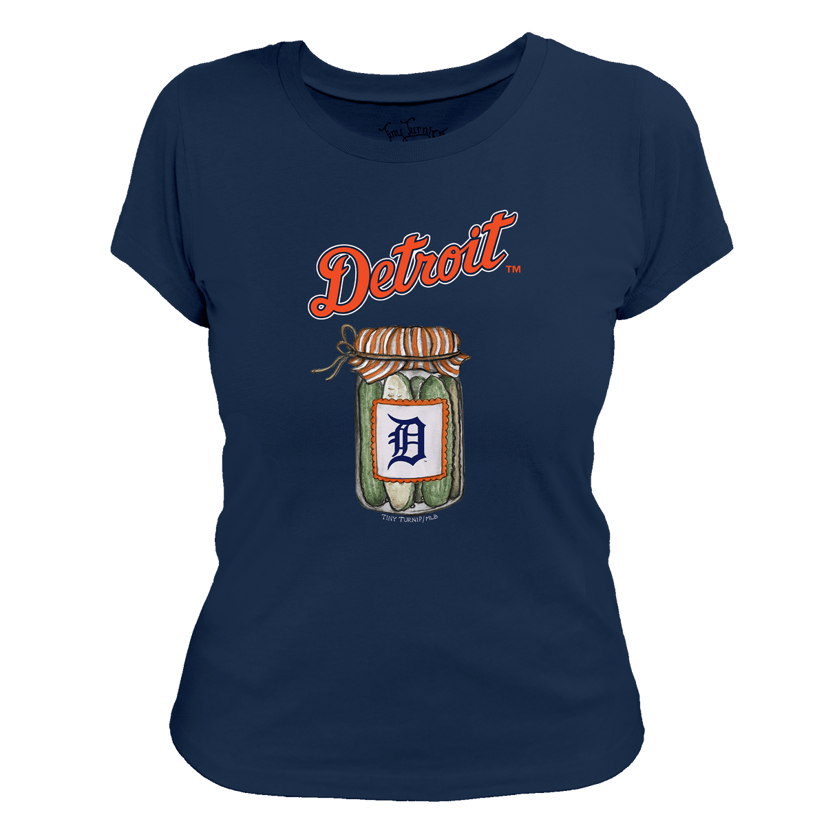 Detroit Tigers Pickle Jar Women's Tee Shirt