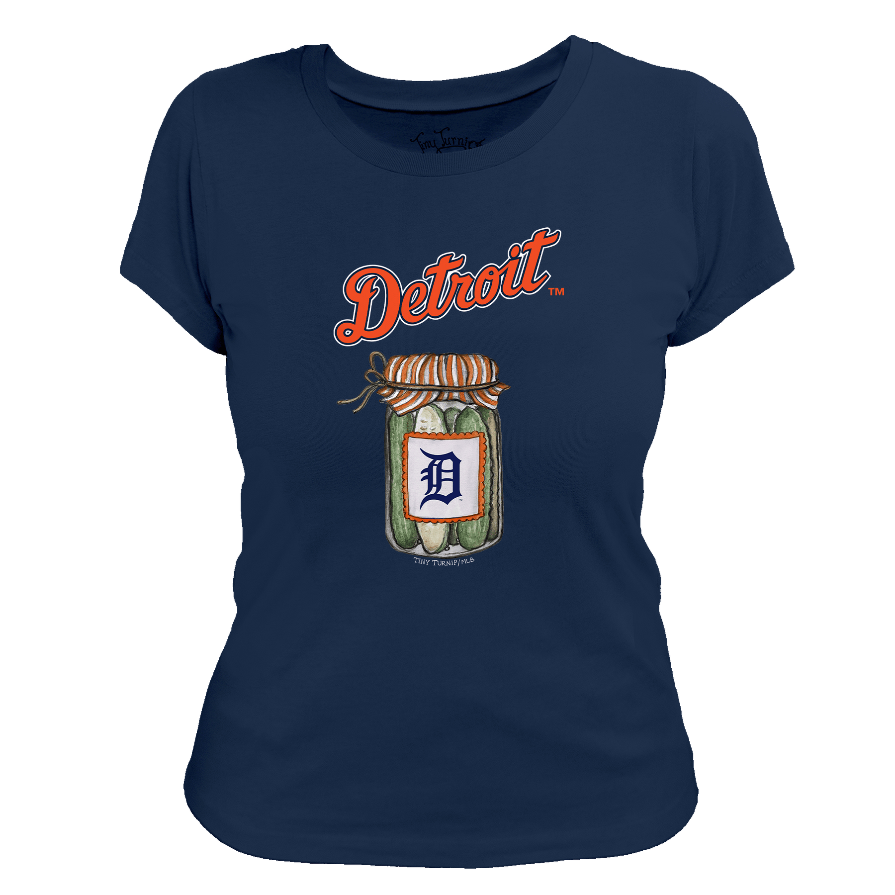 Detroit Tigers Pickle Jar Women's Tee Shirt