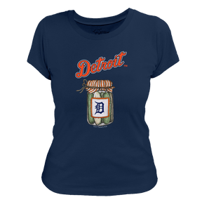 Detroit Tigers Pickle Jar Women's Tee Shirt
