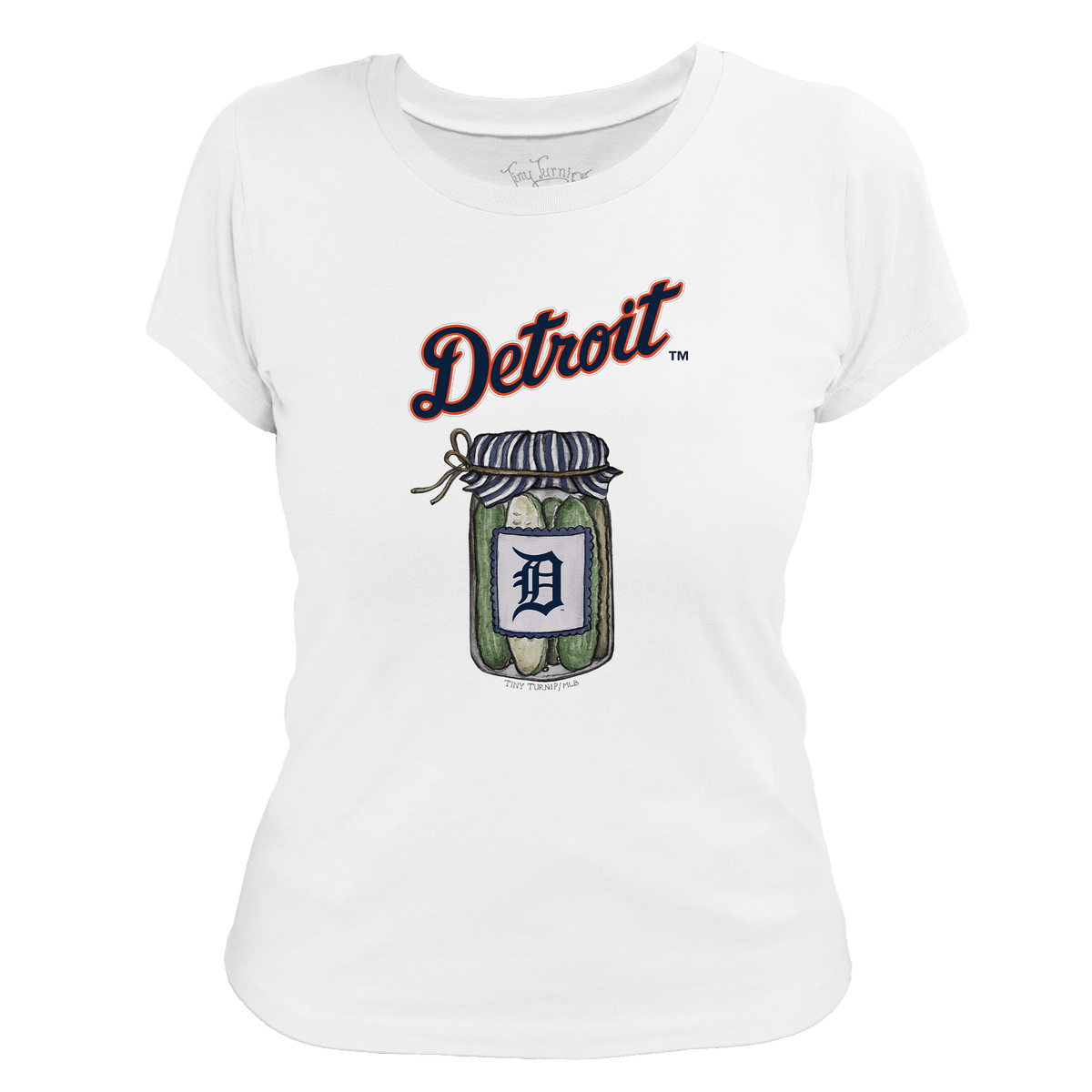 Detroit Tigers Pickle Jar Women's Tee Shirt