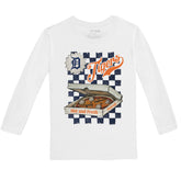 Detroit Tigers Pizza Long-Sleeve Tee Shirt