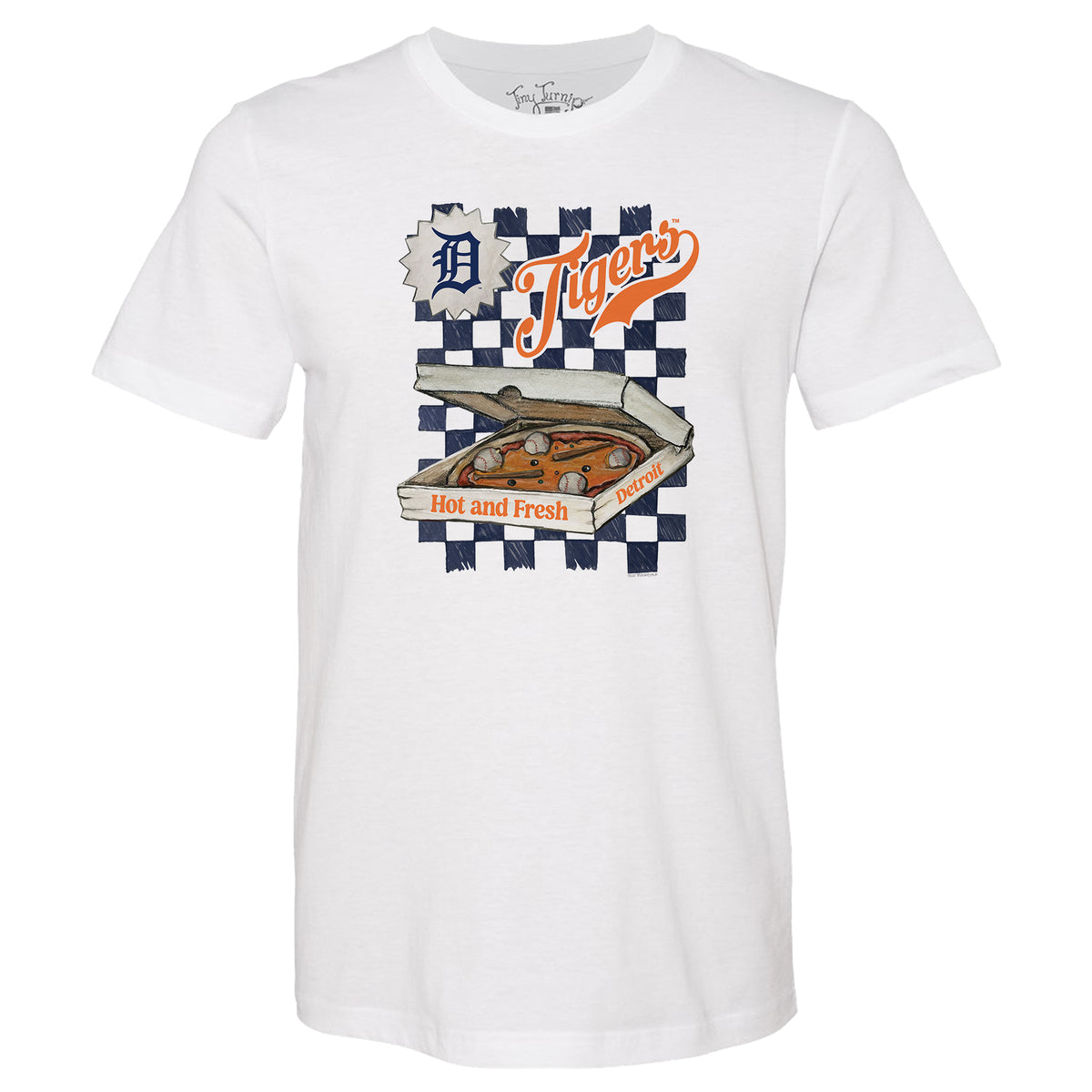 Detroit Tigers Pizza Tee Shirt