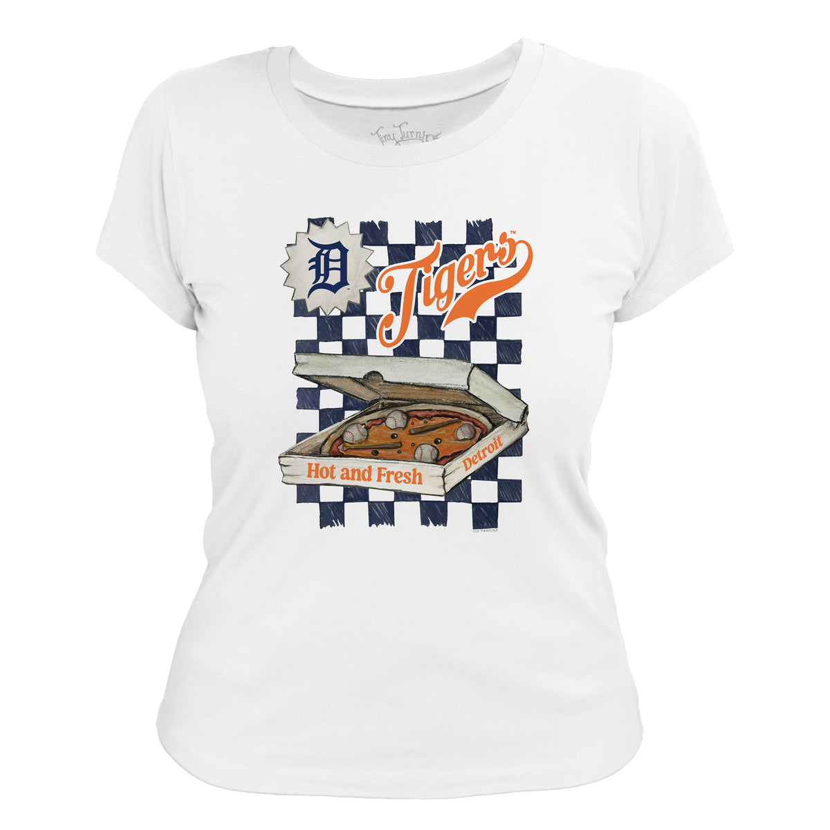 Detroit Tigers Pizza Tee Shirt