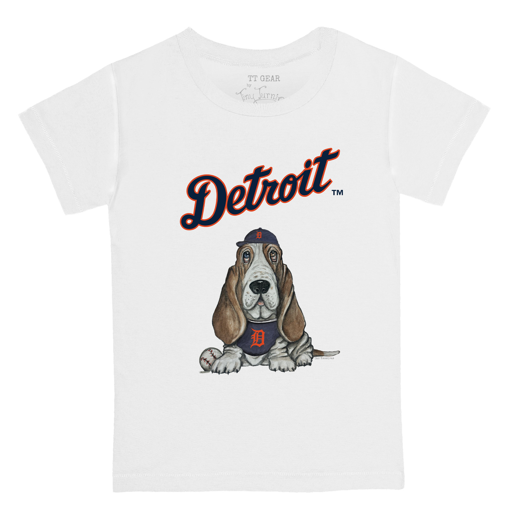 Detroit Tigers Puddy Kid's Tee Shirt - Tiny Turnip