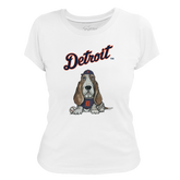 Detroit Tigers Puddy Women's Tee Shirt - Tiny Turnip