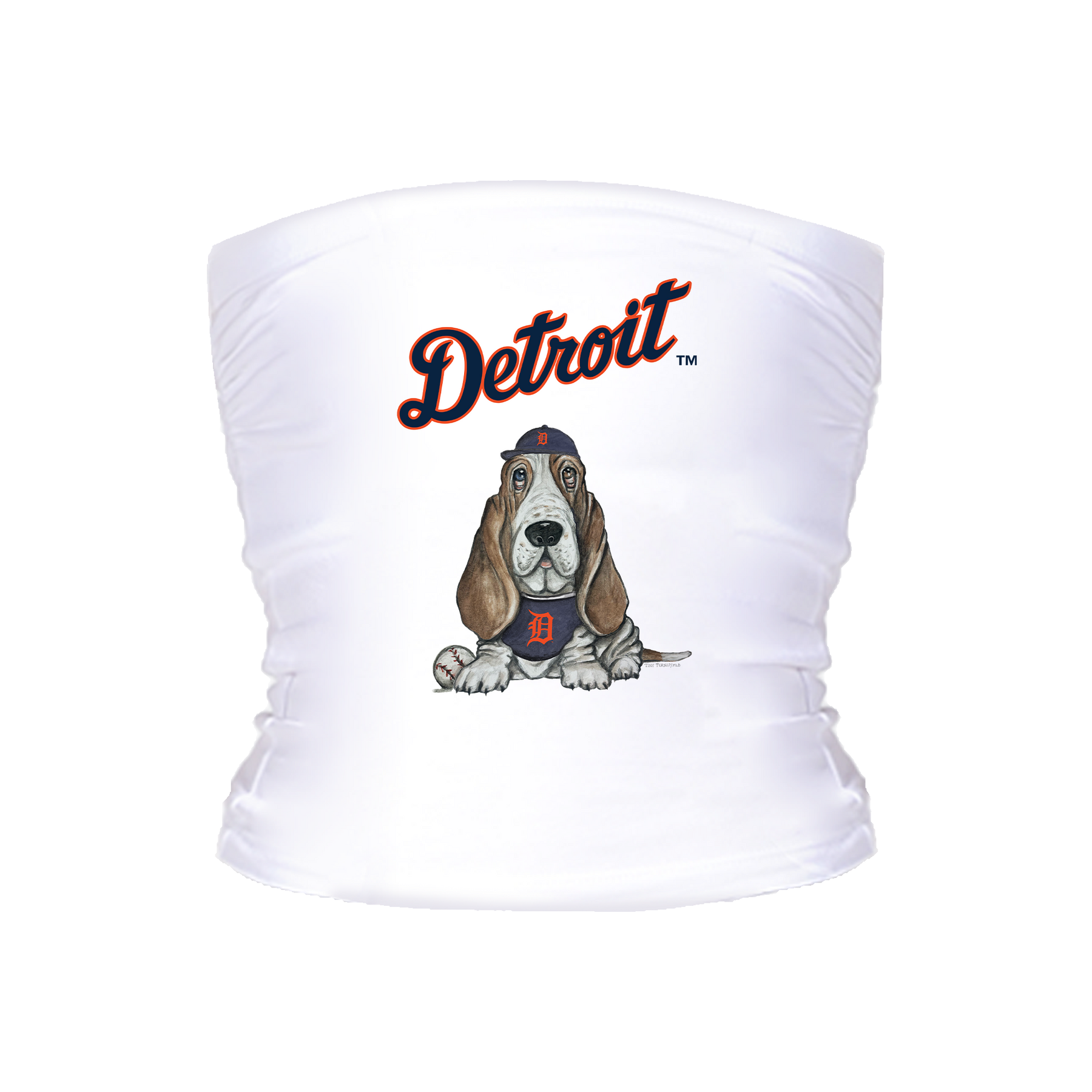 Detroit Tigers Puddy Tube Top - Tiny Turnip