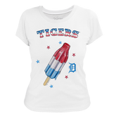 Detroit Tigers Rocket Pop Women's Tee Shirt