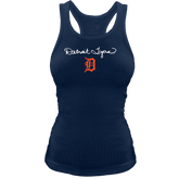 Detroit Tigers Logo Script Classic Tank - Tiny Turnip