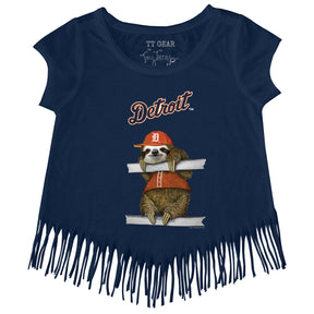 Detroit Tigers Sloth Fringe Tee