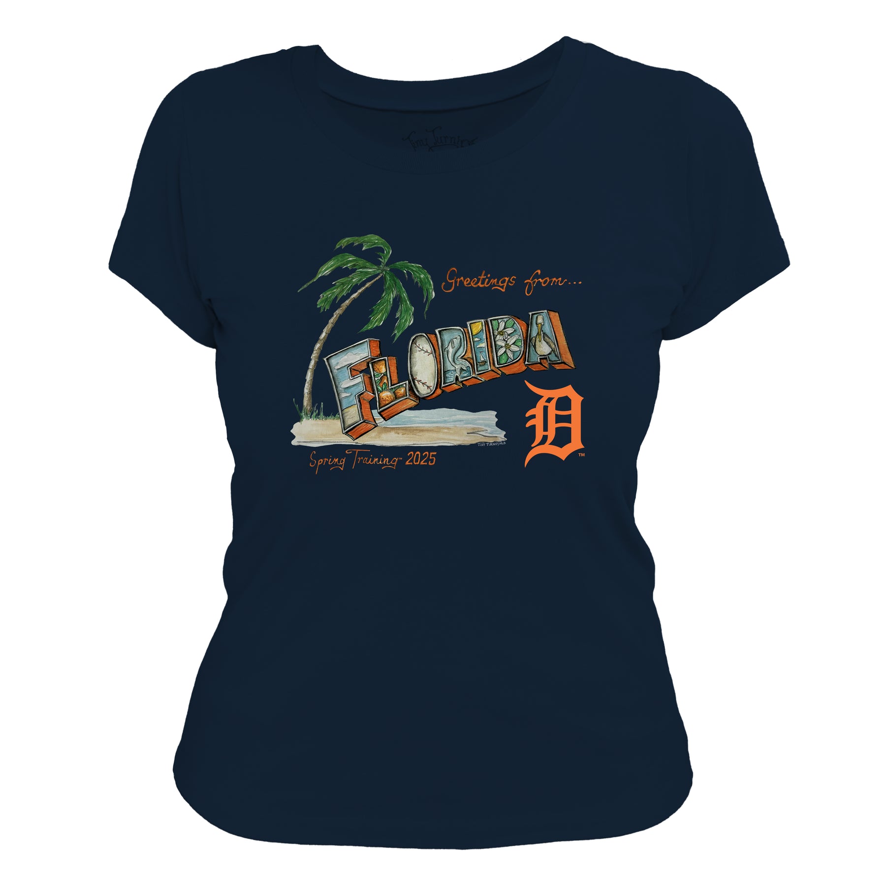 Detroit Tigers Spring Training 2025 Tee Shirt