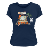 Detroit Tigers Spring Training 2026 Women's Tee Shirt - Tiny Turnip