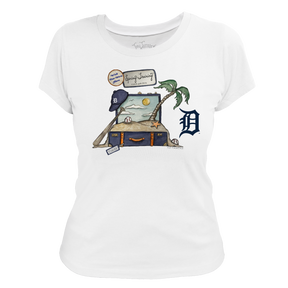 Detroit Tigers Spring Training 2026 Women's Tee Shirt - Tiny Turnip