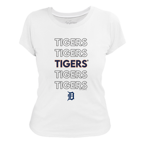 Detroit Tigers Stacked Tee Shirt