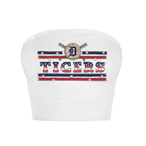 Detroit Tigers Stars and Stripes Crop Tube Top
