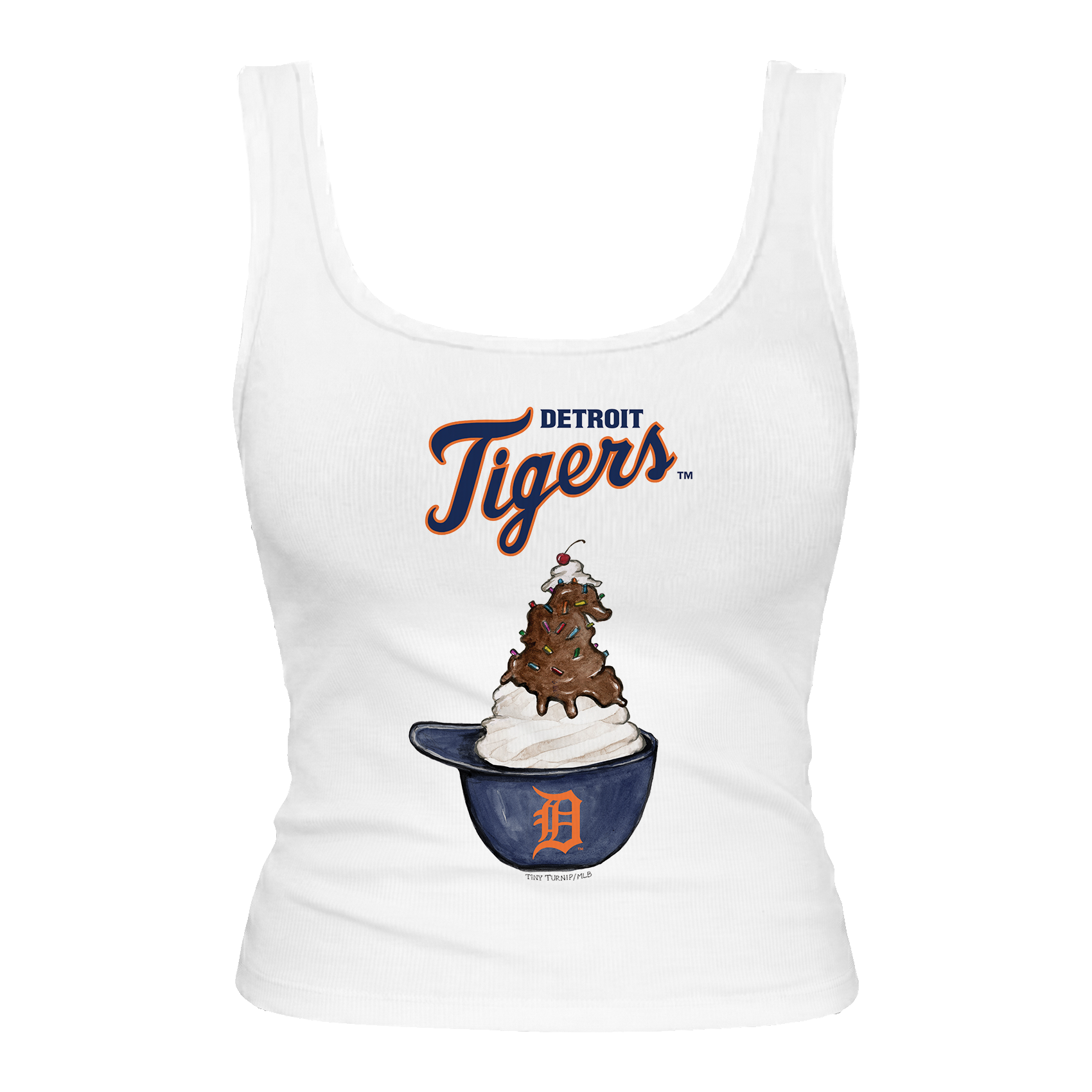 Detroit Tigers Sundae Helmet Emmy Tank