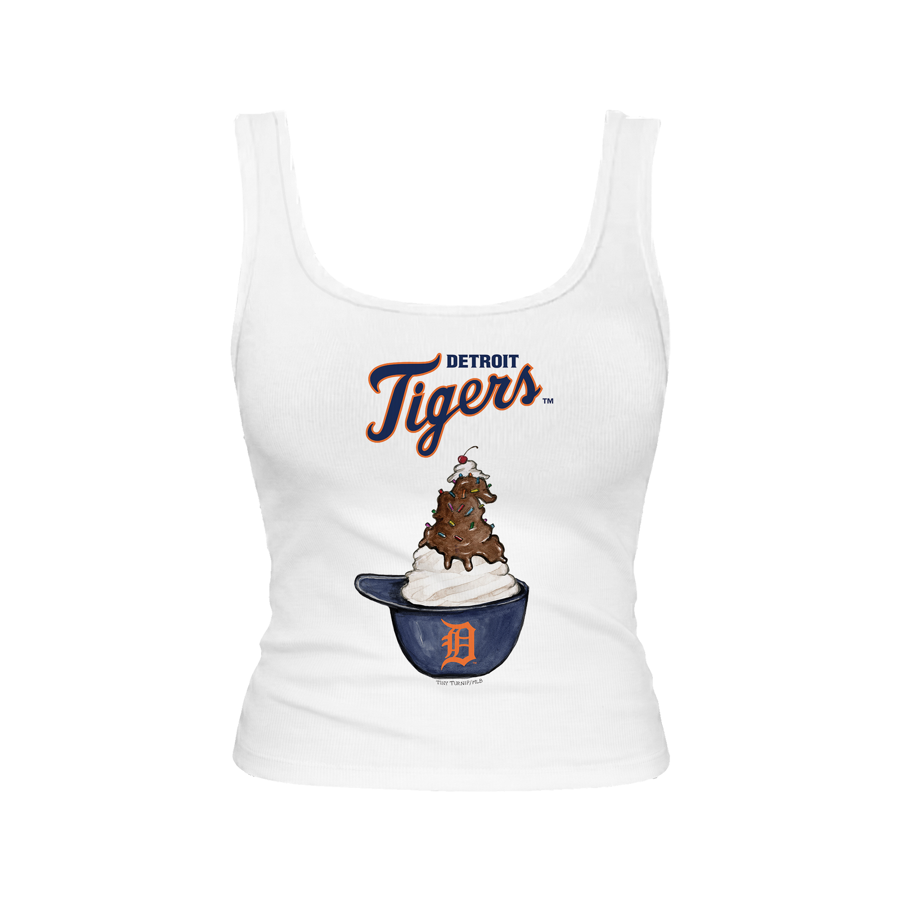 Detroit Tigers Sundae Helmet Emmy Tank